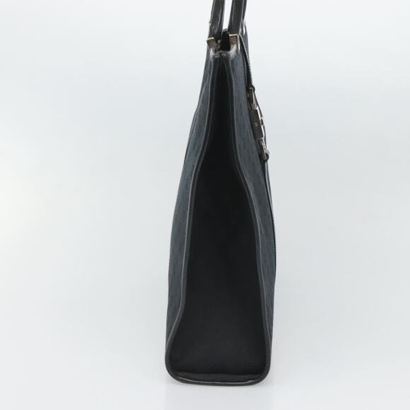 GUCCI GG Canvas Jackie Hand Bag Black Silver 002 002 - Picture 4 of 16